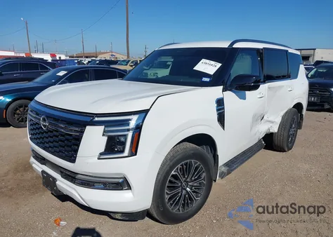 2025 Nissan Armada Sl 2Wd z USA, uszkodzony, nr VIN JN8AY3BD0S9300218